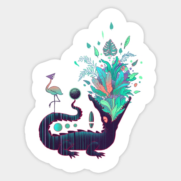 Croc Sticker by Antoine Doré